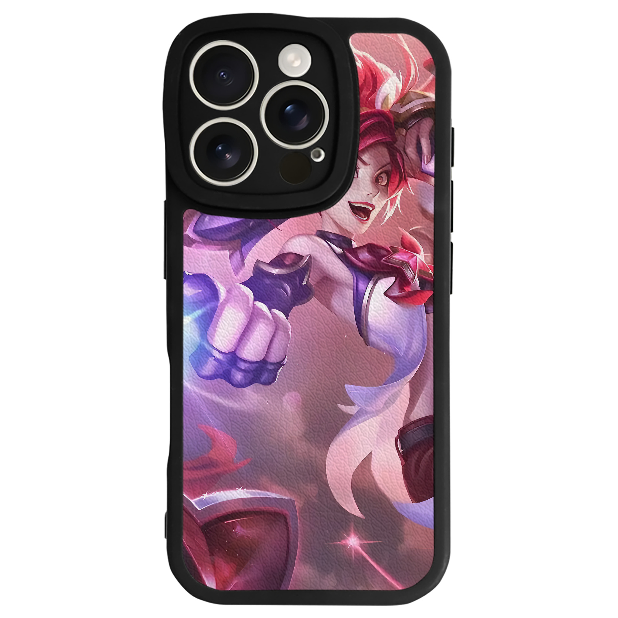 リーグ・オブ・レジェンド League of Legends LOL 【iPhone 16シリーズ対応】シリコンスマホケース（レザー調） 材質：シリコン